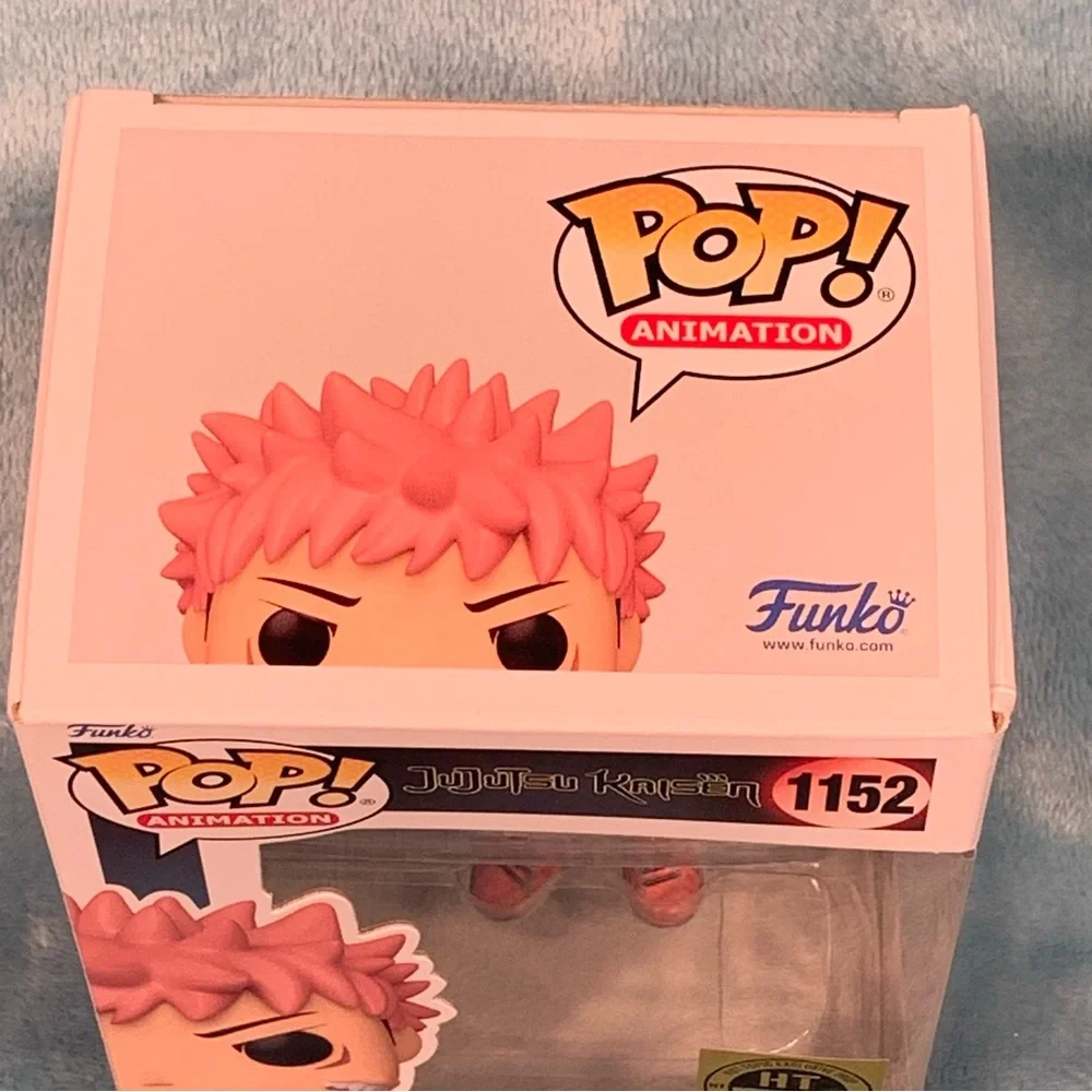 Funko POP Jujutsu Kaisen Yuji Itadori #1152 with Sukuna Mouth HT Expo Exclusive - Picture 6 of 7
